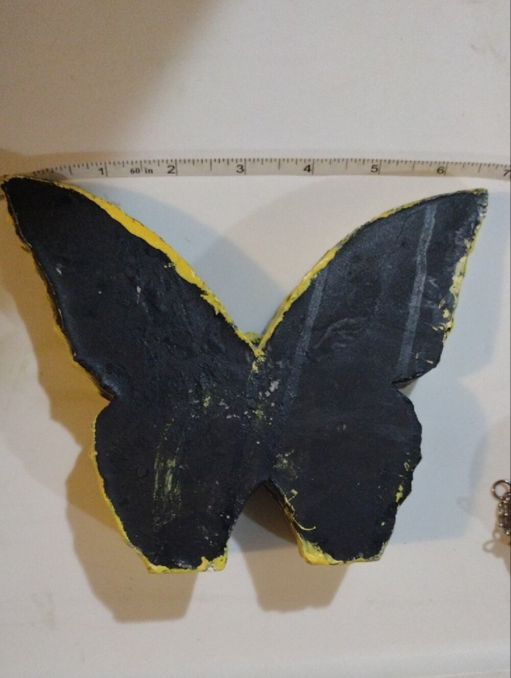 Welcome to Our Garden Yellow Butterfly Garden Decor - Picture 6 of 6